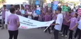 Silopi'de öğrenciler Aile Haftası'nda yürüyüş yaptı
