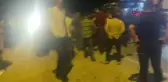 DERİK'TE OTOMOBİL YAYALARA ÇARPTI: 8 YARALI