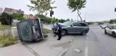 Hatalı dönüş kazaya neden oldu: 2 yaralı