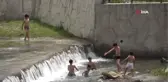 Osmaniye'de su kanalında tehlikeli serinlik