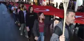 ELAZIĞ'DA FENER ALAYI YÜRÜYÜŞÜ DÜZENLENDİ