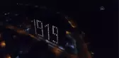 Öğrenci yurtlarında oda ışıklarıyla 