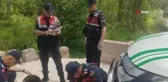 Salyangoz avcısı jandarmaya yakalandı