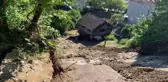 Sinop'ta heyelan: 2 ev ve 1 samanlıkta zarar oluştu