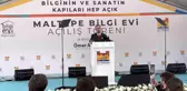Zeytinburnu'nda 8. Bilgi Evi açıldı