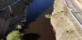 Torul Baraj Gölü'nde alg patlaması suyun rengini değiştirdi