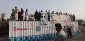 İSLAMABAD - Pakistan'da İmran Han'dan mobil miting