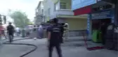 Başkentte binada çıkan yangında bir kişi dumandan etkilendi