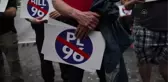 Montreal'de 'Bill 96' yasası protestosu