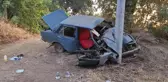 Aydın'da çaldıkları araçla İzmir'de kaza yapan 15 yaşındaki iki çocuk ağır yaralandı