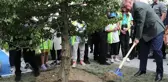 Cumhurbaşkanı Erdoğan Atatürk Havalimanı Millet Bahçesi'nde ilk fidanı dikti