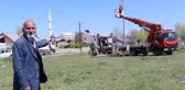 ERZURUM'DA LEYLEKLERE 'YIKILMAZ' YUVA