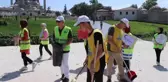 Yeşilayın küçük gönüllüleri temiz çevre için izmarit topladı