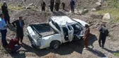 ENERJİ DAĞITIM ŞİRKETİNE AİT KAMYONET ŞARAMPOLE YUVARLANDI 3 ÖLÜ, 2 YARALI