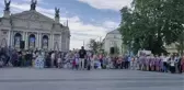 Lviv'de Dünya Çocuklar Günü kapsamında dans etkinliği
