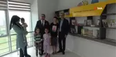 Hastanede yatan minikler için kütüphane yapıldı