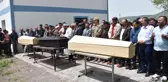 Çöken toprak damın altında kalarak ölen anne ve çocuklarının cenazeleri defnedildi