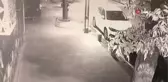 Lüks otomobilin takla attığı anlar kamerada