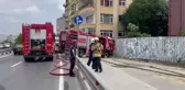 Kadıköy'de metruk binada yangın