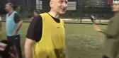 AK Parti Kampında futbol molası