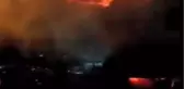Artvin'de gece çıkan yangında ahır ve samanlık kül oldu