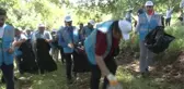 Başkan Tanır, gönüllülerle birlikte çöp topladı