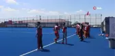 Çim Hokeyi Avrupa Şampiyonası'nda Türkiye'den Finlandiya'ya gol yağmuru