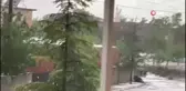 Niğde'de dolu yağışı