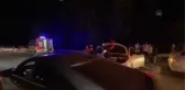 Trafik kazalarında 2 kişi yaralandı
