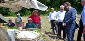 Bafra'da tütün fideleri toprakla buluştu