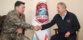 Bakan Akar, Kazakistan Genelkurmay Başkanı Khusayinov'u kabul etti