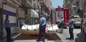 Polis operasyonunda baltalı zanlı paniği