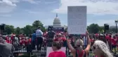 WASHINGTON - ABD 'de silahlı şiddete karşı protesto gösterisi düzenlendi