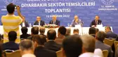 DİYARBAKIR - Bakan Kirişci, tarım sektörü temsilcileriyle görüştü