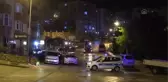 Şiddetli yağış nedeniyle 4 araç zarar gördü, bir iş yerini su bastı