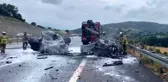 3 aracın karıştığı kazada 1 kişi hayatını kaybetti, 2 kişi yaralandı