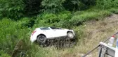 Şile yolunda otomobil takla atıp şarampole yuvarlandı