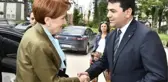 İYİ Parti Genel Başkanı Akşener, DP Genel Başkanı Uysal ile görüştü