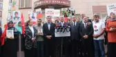 Dışişleri Bakanı Çavuşoğlu evlat nöbetindeki ailelerle bir araya geldi