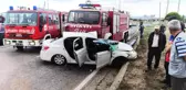 Yozgat'ta itfaiye aracı ile otomobil çarpıştı: 3 ölü