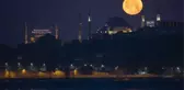 Dün gece İstanbul semaları! 