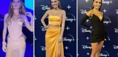 Disney Plus gecesinde şıklık yarışı! Güzel oyuncular adeta dekolte şov yaptı