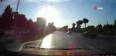 Driftle kalkan sürücü kazaya neden oluyordu
