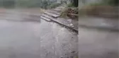 Sağanak ve dolu etkili oldu
