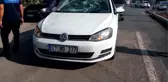 Otomobilin çarptığı yaya yaralandı