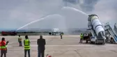 Umman'dan ilk uçak Bursa'ya geldi