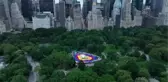 (DRONE) NEW YORK - Central Park'taki Wollman Buz Pisti, diskoya dönüştürüldü