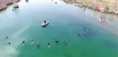Kızılırmak'ta kaybolan genci arama çalışmaları yeniden başladı: 70 ekibin katıldığı çalışmada 18 dalgıç da suda arama yapıyor