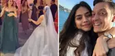 Göbek göründü! İkinci bebeğine hamile Amine Gülşe, görümcesinin düğününde çiftetelli oynadı