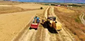 Elazığ'da yılın ilk arpa hasadı gerçekleştirildi